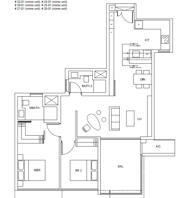 2 Bedroom