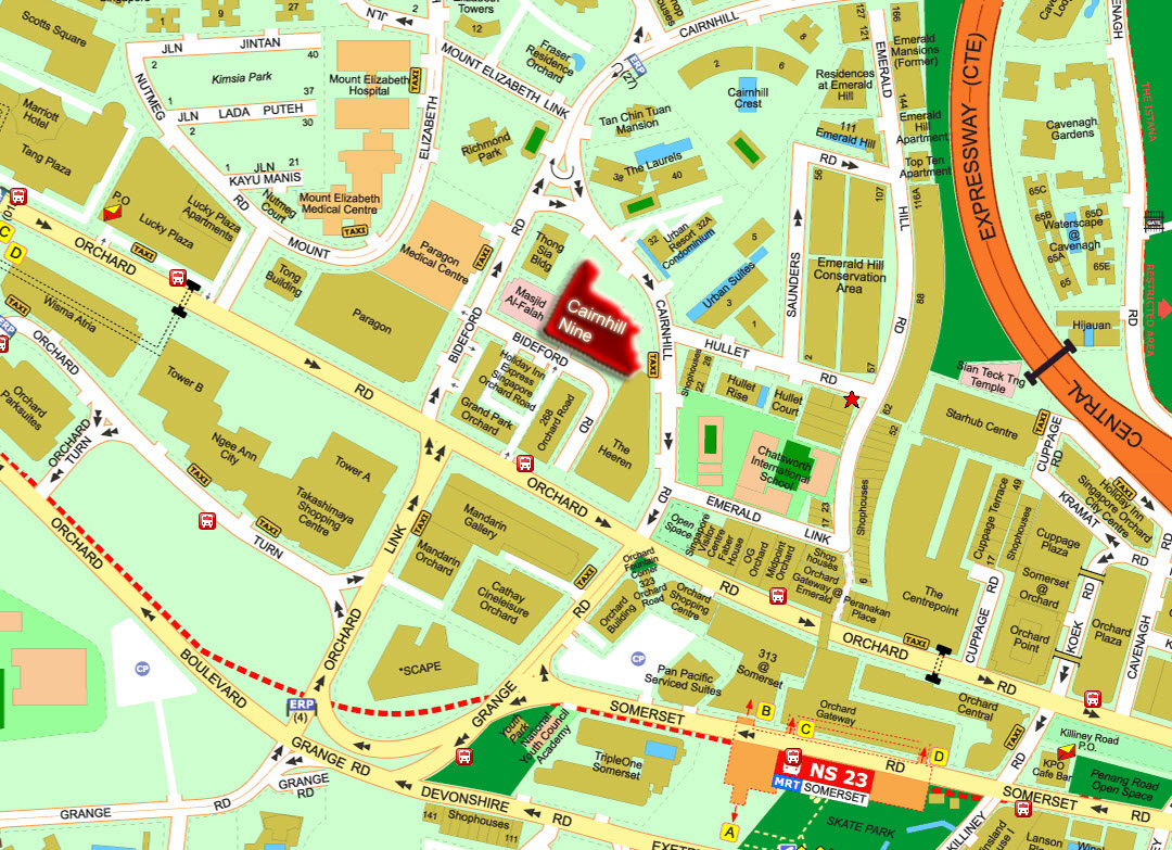 Somerset Grand Cairnhill Condo Capitaland Cairnhill Nine